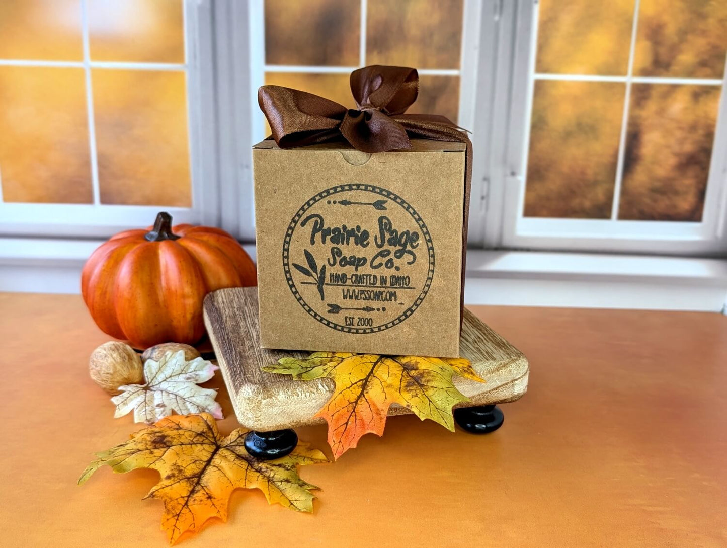 A Cozy Days fall soap box all packed.