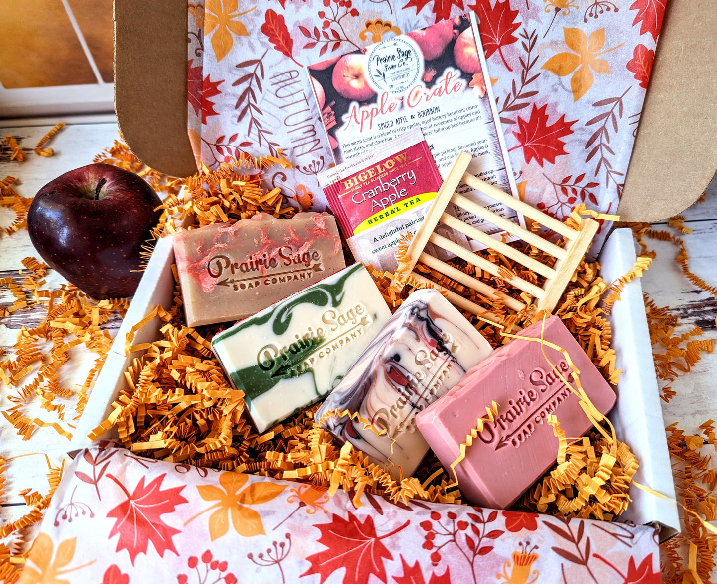 Apple Crate Fall Soap Box