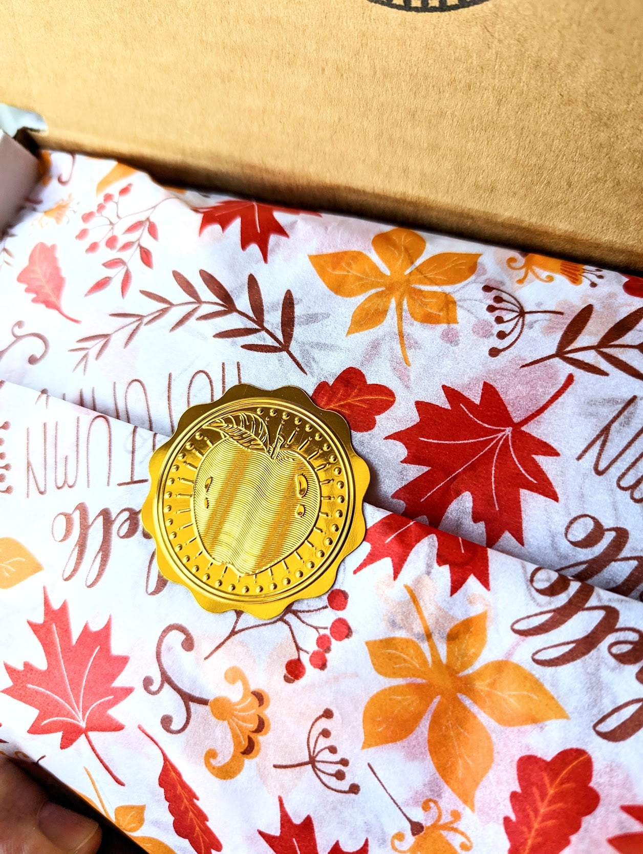 Apple Crate Fall Soap Box