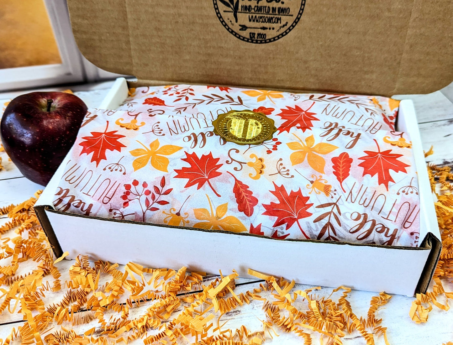 Apple Crate Fall Soap Box