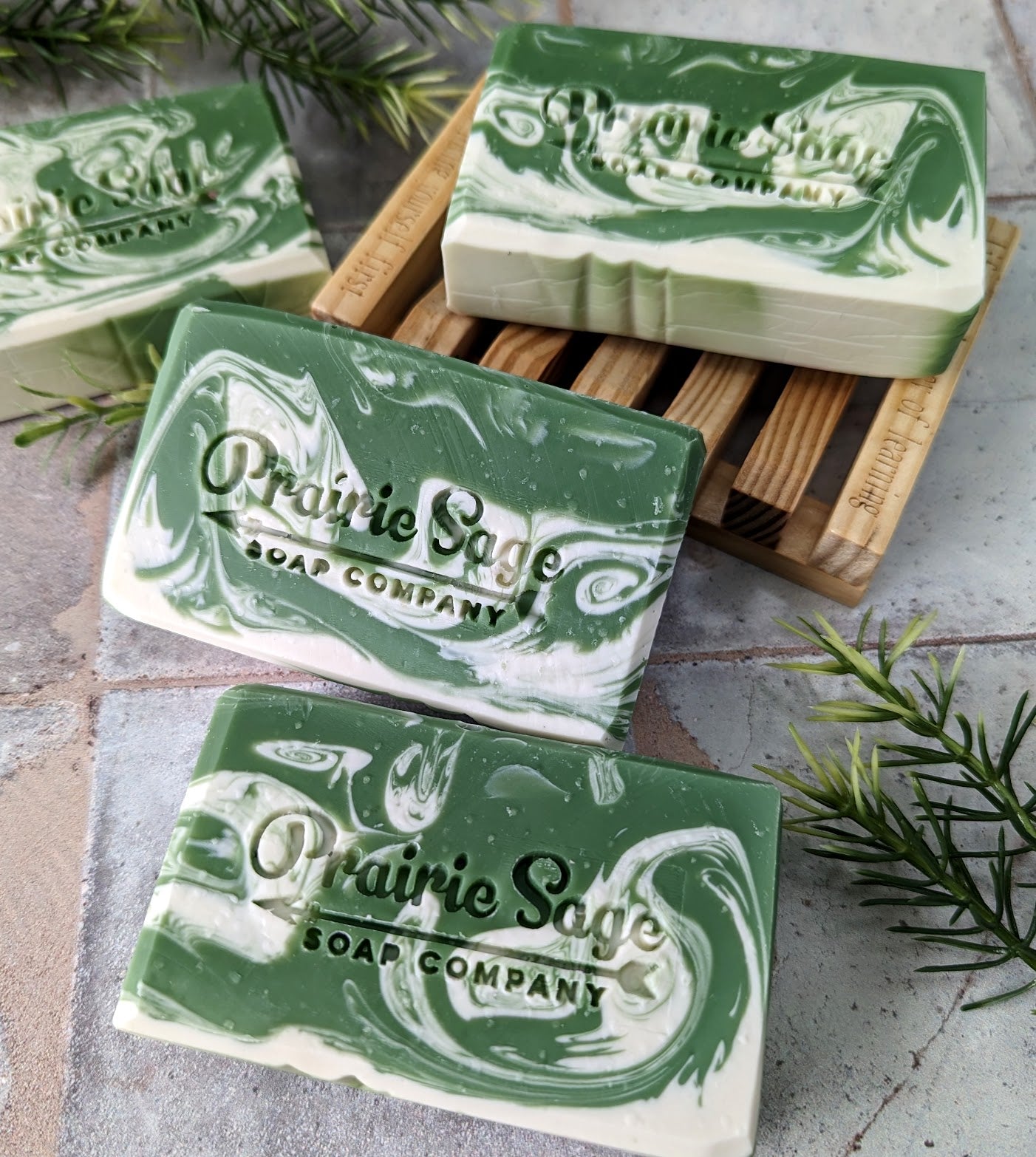 Cedarwood, Sage & Fir Needle Scented Soap