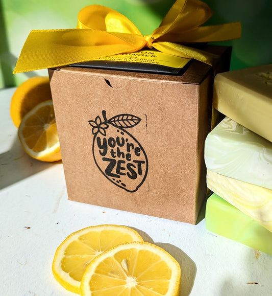 "Keep It Lemon" Soap Box