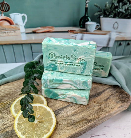 Lemon &  Eucalyptus Scented Soap