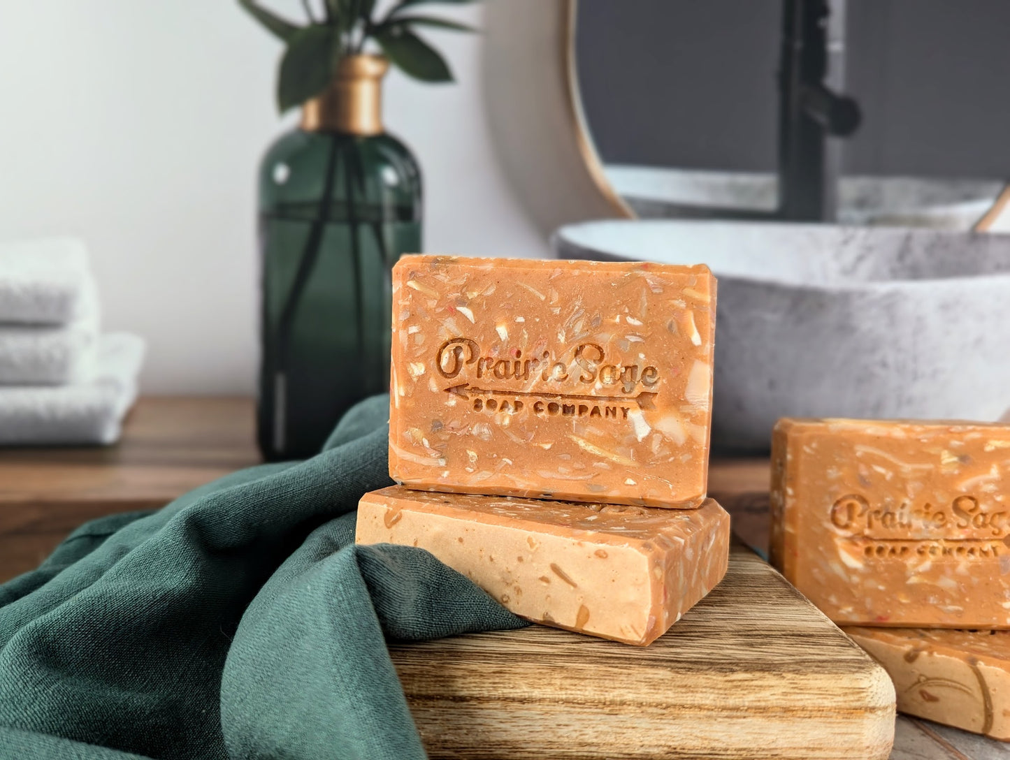 Terrazzo Fir Needle & Orange Scented Soap