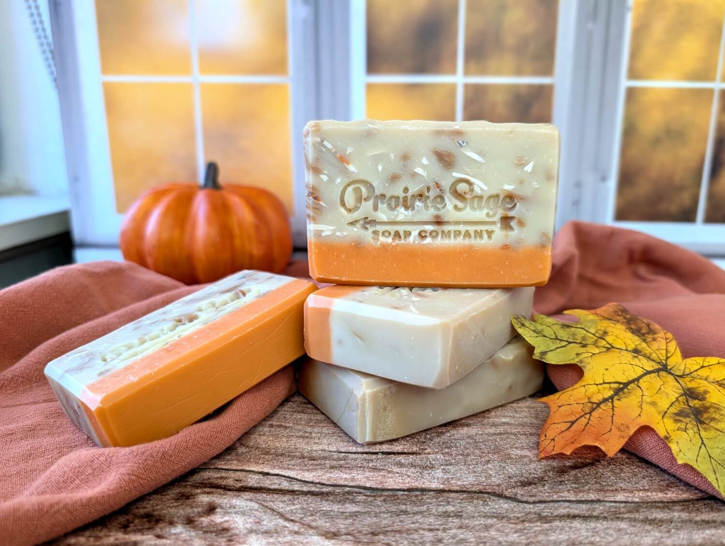 Autumn Woodland scented handmade soap