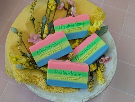 Carnation handmade soap