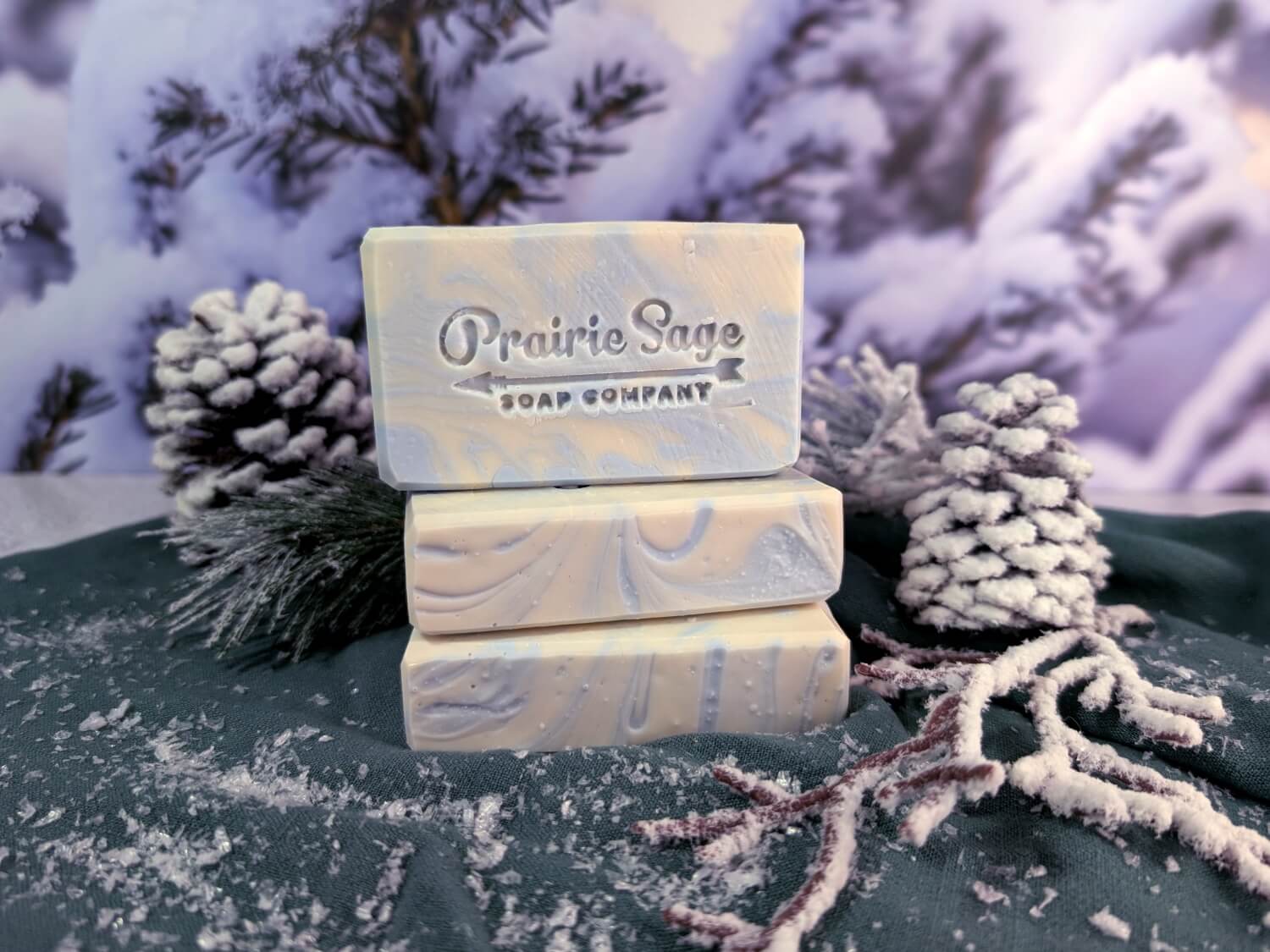 Everfrost scented handmade soap.